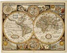 Image for Wall Map Marker: World Antique Map by John Speed   1651