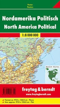 Image for Wall Map Marker Board: North America Political 1:8,000,000