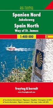 Image for Spain North - Way of St. James Road Map 1:400 000