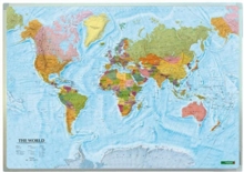 Image for Wall map marker board: The World, international 1:40,000,000