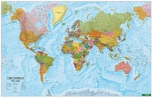 Image for The World Xxl Map Poster, Flat in a Tube, Xxlarge 1:20 000 000