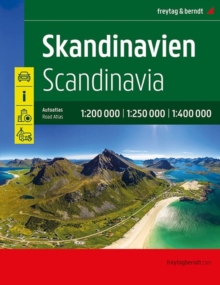Image for Scandinavia, Autoatlas 1:200,000 - 1:400,000, freytag & berndt
