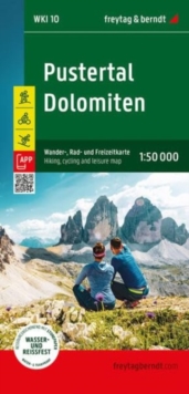 Image for Pustertal - Dolomites Hiking, Cycling & Leisure Map