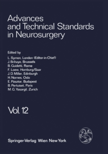 Image for Advances and Technical Standards in Neurosurgery: Volume 12