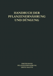 Image for Pflanzenernahrung