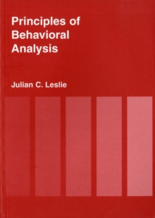 Image for Principles of behavioral analysis