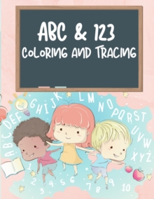 Image for ABC & 123 Coloring and Tracing Book For Kids