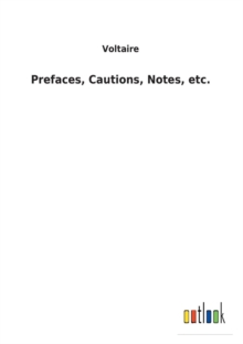 Image for Prefaces, Cautions, Notes, etc.