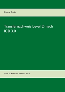 Image for Transfernachweis Level D nach ICB 3.0
