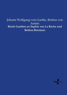 Image for Briefe Goethes an Sophie von La Roche und Bettina Brentano