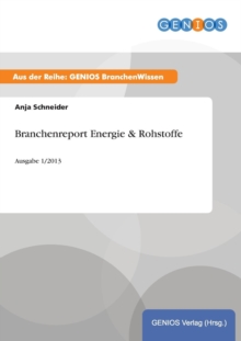 Image for Branchenreport Energie & Rohstoffe