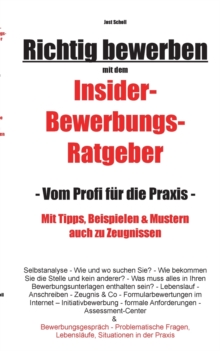 Image for Richtig bewerben Insider-Bewerbungs-Ratgeber