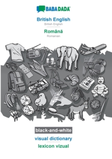 British English - Roman&#259;, visual dictionary, BW