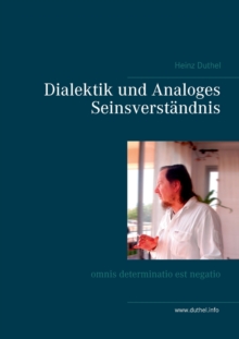 Image for Dialektik und Analoges Seinsverstandnis