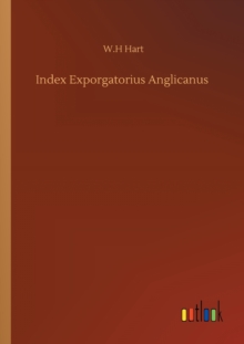 Image for Index Exporgatorius Anglicanus