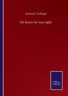 Image for He knew he was right