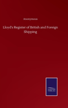 Image for Lloyd's Register of British and Foreign Shipping