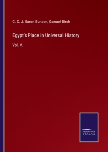 Image for Egypt's Place in Universal History