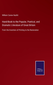 Image for Hand-Book to the Popular, Poetical, and Dramatic Literature of Great Britain
