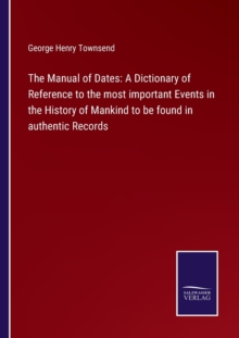 Image for The Manual of Dates
