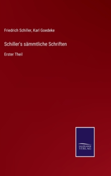 Image for Schiller's sammtliche Schriften