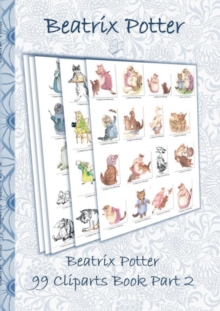 Image for Beatrix Potter 99 Cliparts Book Part 2 ( Peter Rabbit ) : Sticker, Icon, Clipart, Cliparts, download, Internet, Dropbox, Original, Children's books, children, adults, adult, grammar school, Easter, Ch
