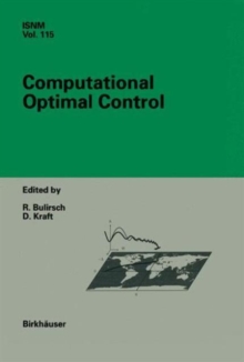 Image for Computational Optimal Control