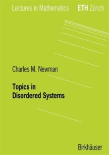 Image for Topics in Disordered Systems