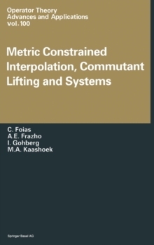 Image for Metric Constrained Interpolation, Commutant Lifting and Systems