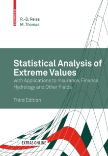 Image for Statistical analysis of extreme values  : with applications to insurance, finance, hydrology and other fields
