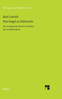 Image for Von Hegel Zu Nietzche