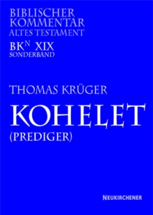 Image for Kohelet (Prediger)