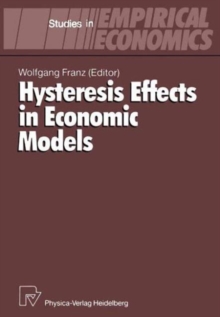 Image for Hysteresis Effects in Economic Models