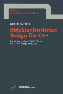 Image for Objektorientiertes Design fur C++