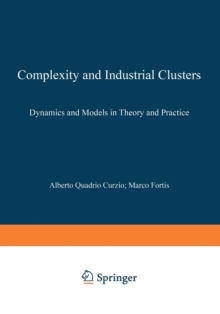 Image for Complexity and Industrial Clusters