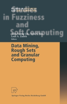 Image for Data Mining, Rough Sets and Granular Computing