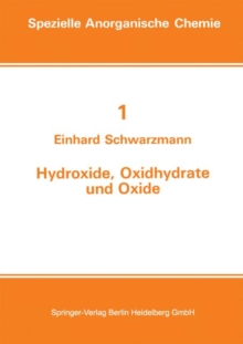 Image for Hydroxide, Oxidhydrate und Oxide