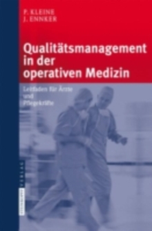 Image for Qualitatsmanagement in der operativen Medizin: Leitfaden fur Arzte und Pflegekrafte