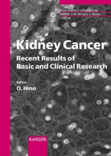 Image for Kidney Cancer : Recent Results of Basic and Clinical Research