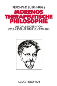 Image for Morenos therapeutische Philosophie