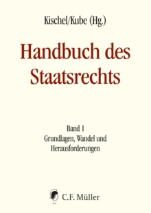 Image for Handbuch Des Staatsrechts - Neuausgabe