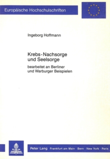 Image for KREBSNACHSORGE UND SEELSORGE