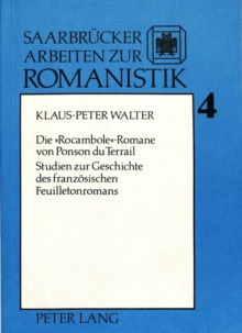 Die Rocambole-Romane von Ponson du Terrail