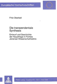 Die transzendentale Synthesis