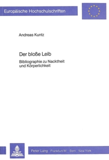 Der blosse Leib