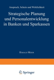 Image for Strategische Planung und Personalentwicklung in Banken und Sparkassen