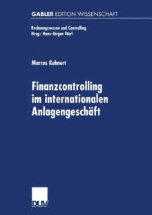 Image for Finanzcontrolling im internationalen Anlagengeschaft