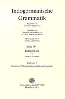 INDOGERMANISCHE GRAMMATIK   BAND IV