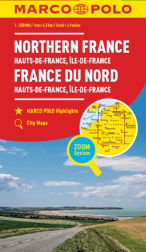 Image for Northern France Marco Polo Map