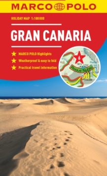 Image for Gran Canaria Marco Polo Holiday Map - pocket size, easy fold Gran Canaria map